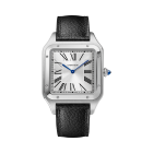 WSSA0044 Santos Dumont | XL model, steel, leather strap