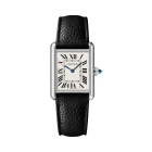 WSTA0041 Tank Must | Large model, high autonomy quartz movement, steel, leather