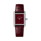 WSTA0054 Tank Must | Large model, high autonomy quartz movement, steel, leather