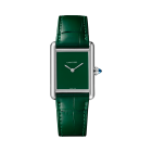 WSTA0056 Tank Must | Large model, high autonomy quartz movement, steel, leather