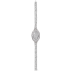 HPI01528 Baignoire jewelry Watch l Mini model, Quartz movement, White gold