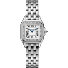 W4PN0016 Panthère de Cartier l Small model, quartz movement, steel, diamonds