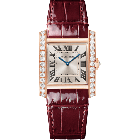 WJTA0072 Tank Française l Medium model, quartz movement, rose gold, diamonds