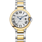 W2BB0038 Ballon Bleu de Cartier l 36 mm, automatic mechanical movement, yellow gold, steel