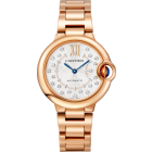 WGBB0054 Ballon Bleu de Cartier watch l 33 mm, automatic mechanical movement, rose gold, diamonds.