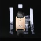 Cartier Privé Tank à Guichets WGTA0235 – Rose Gold Digital Display Watch with Dark Grey Alligator Strap | Manual-Winding