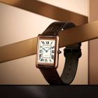WGTA0346 XL Tank Louis | Large Model, Automatic Movement, Rose Gold, Leather Strap