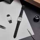 WGTA0237 Cartier Prive Tank à Guichets | Platinum, Manual-Winding, Digital Display, Black Alligator Strap