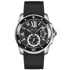 W7100056 Calibre de Cartier Diver l Automatic, Black Rubber Strap