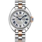 W2CL0003 Clé de Cartier l Automatic, Stainless Steel with Solid 18k Rose Gold Bracelet