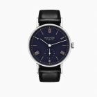 Ludwig Twice Unique – Moiré Ref. 205.U7 l Stainless Steel l Black Strap