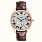 WGNM0003 Drive de Cartier l Large model, automatic movement, rose gold, leather strap