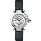 W3140025 Cartier Pasha l Quartz, Silver Dial, Fabric Strap