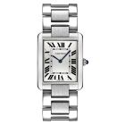 W5200014 Tank Solo l Quartz, Opaline Silver Dial, Stainless Steel Bracelet