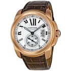 W7100009 Calibre de Cartier l Automatic, 18k Rose Gold, Leather