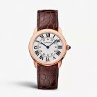 W6701007 Ronde Solo de Cartier l 29 mm, quartz movement, rose gold, steel, leather