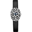 HPI00703 Baignoire l Mini model, quartz movement, white gold, diamonds, enamel, textile
