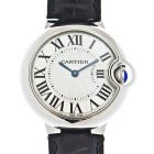 WSBB0034 Ballon Bleu de Cartier l Quartz, Stainless Steel, Leather Strap