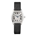 W1556361 Tortue l Silvered guilloche Dial, White Gold, Leather Strap