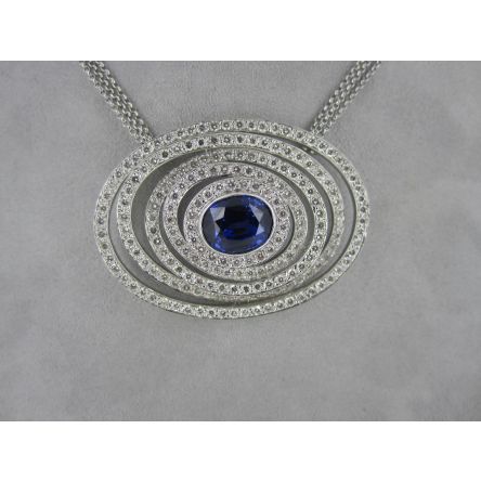 Sapphire Necklace U222629