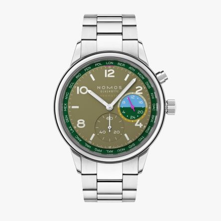 Club Sport Neomatik Worldtimer Jungle Ref. 790.S2 l Bracelet Club Sport