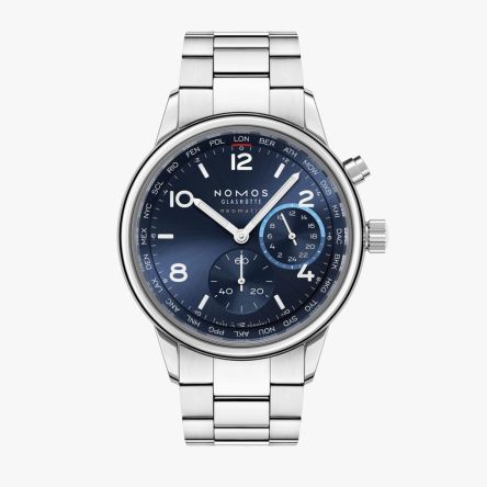 Club Sport Neomatik Worldtimer blue Ref. 790 l Bracelet Club Sport