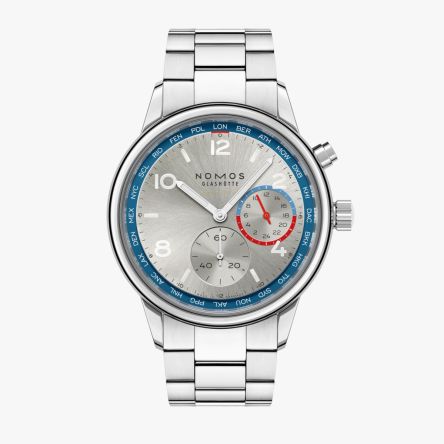 Club Sport Neomatik Worldtimer silver Ref. 791 l Bracelet Club Sport