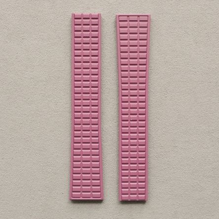 Patek Philippe purple rubber strap, regular size.