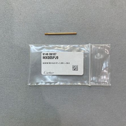 Screw Bar 18k Rose Gold for Santos 100 Carbon LM