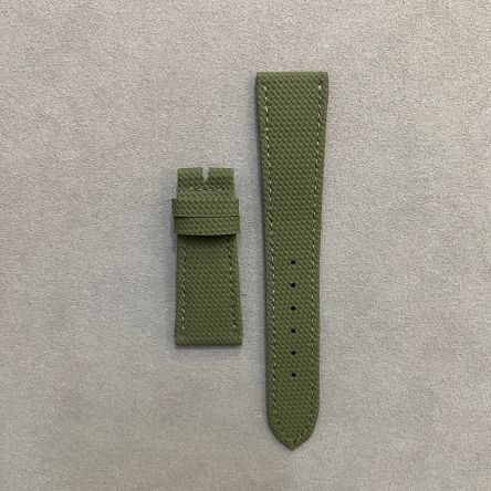 Patek Philippe Khaki Green Strap With Fabric Pattern