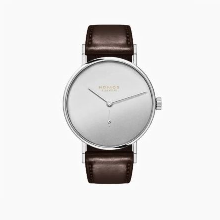 Tangente 33 Twice Unique – Now Ref. 123.U5 l Stainless Steel l Brown Strap