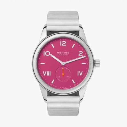 CLUB CAMPUS 38 DEEP PINK | Bracelet Strap | Stainless Steel Back