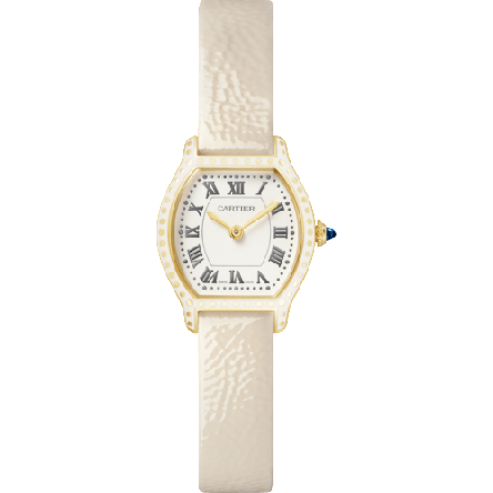 WGTO0009 Tortue l Mini model, Yellow gold, Lacquer, Quartz movement
