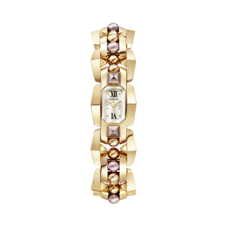Clash [Un]limited watch | Small model, quartz movement, yellow and purple gold