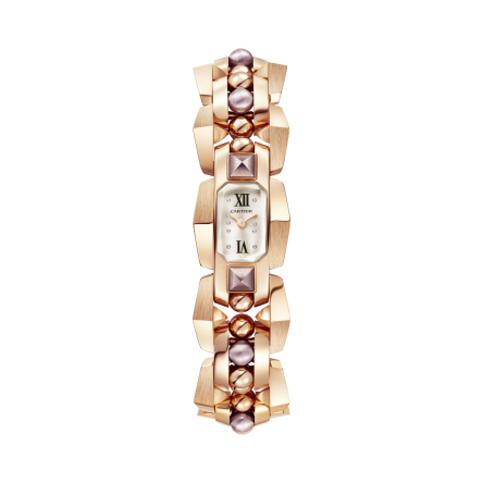 Clash [Un]limited watch | Small model, quartz movement, rose and purple gold