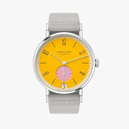 NOMOS TANGENTE 38 DATE KATZENGOLD Ref. 179.S8