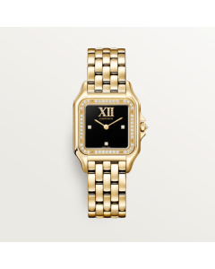 WJPN0090 Panthère de Cartier l Medium model, quartz movement, yellow gold, diamonds