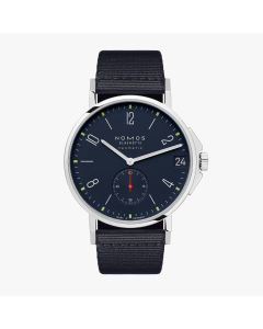 Ahoi Neomatik 38 Date Atlanitic Ref. 528 l Textile Strap | Sapphire Crystal Glass Back