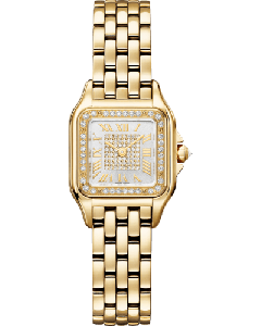 WJPN0094 Panthère de Cartier l Small model, quartz, yellow gold, diamonds