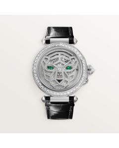 HPI01358 Panthère Jewelry | 41 mm, hand-wound mechanical movement, white gold