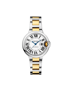 W2BB0029 Ballon Bleu de Cartier | 33 mm, mechanical movement with automatic winding, yellow gold, steel