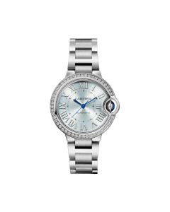 W4BB0028 Ballon Bleu de Cartier | 33 mm, automatic movement, steel, diamonds