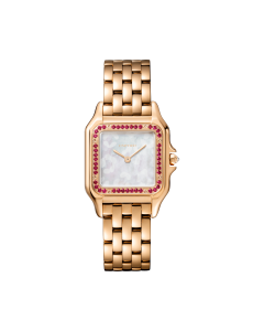 WJPN0033 Panthère de Cartier | Medium model, quartz movement, 18K rose gold, rubies