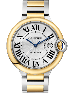 W2BB0039 Ballon Bleu de Cartier l 42 mm, automatic mechanical movement, yellow gold, steel