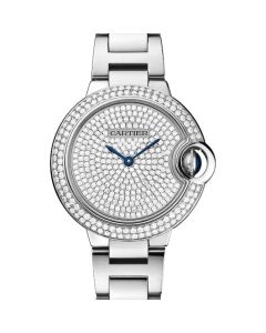 WE902045 Ballon Bleu de Cartier l Automatic, 18k White Gold, Bracelet