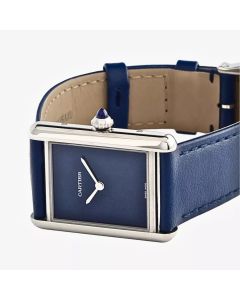 WSTA0126 Tank Must l Large Model, Quartz, Steel, Calfskin Strap