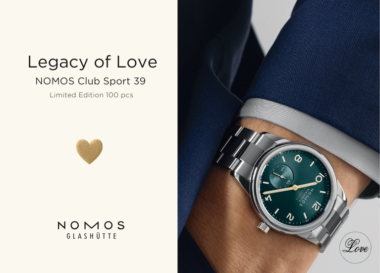 Legacy of Love — NOMOS Club Sport Neomatik 39 Ref. 760.S1