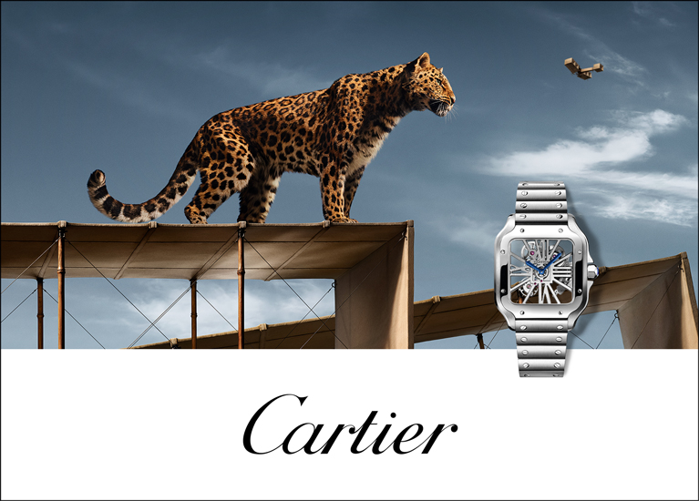 Santos de Cartier- Cartier Banner