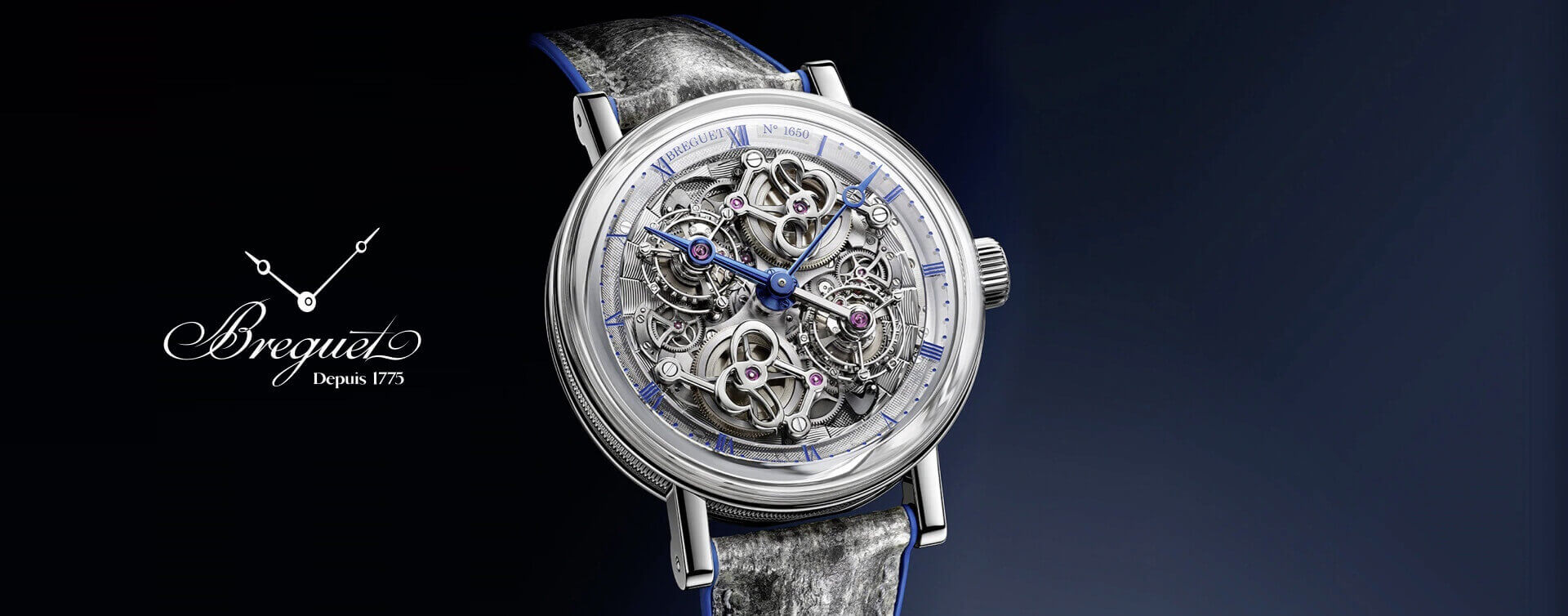Breguet 5345PT Double Tourbillon Platinum wrist watch