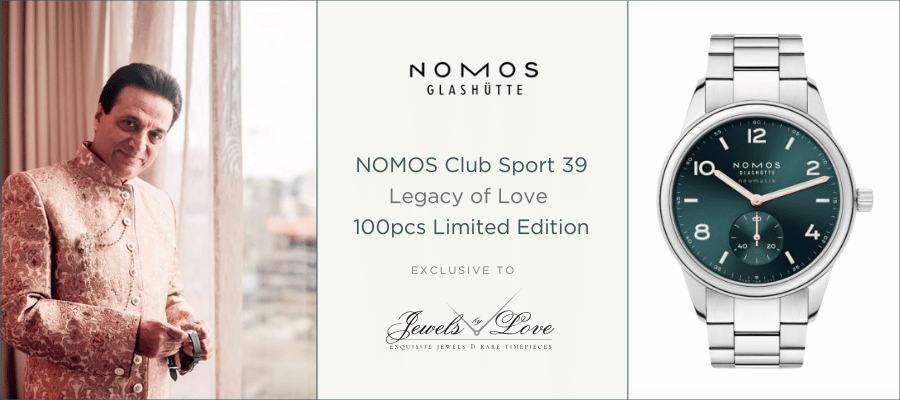 Legacy of Love Limited Edition Released: Take a Look at the NOMOS Club Sport 39 (Ref. 760.S1)